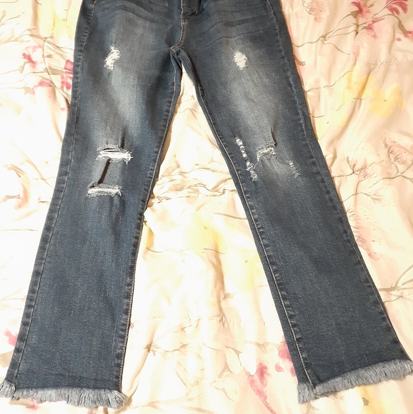 Size 15/33 paper bag waist jeans - Picture 2 of 7